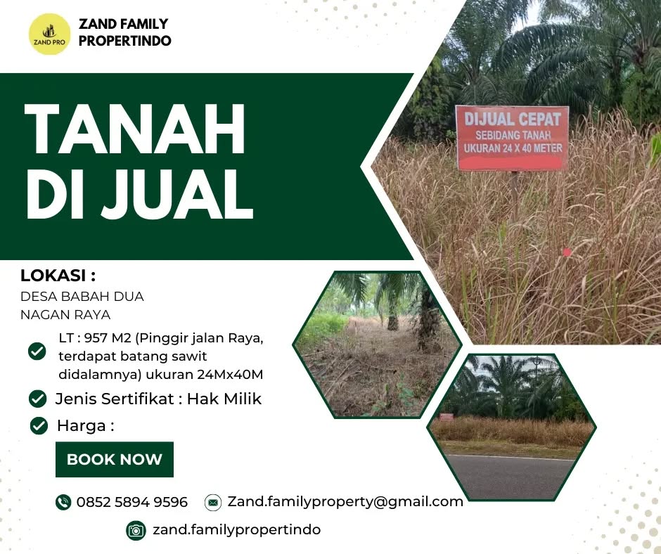 TANAH DIJUAL